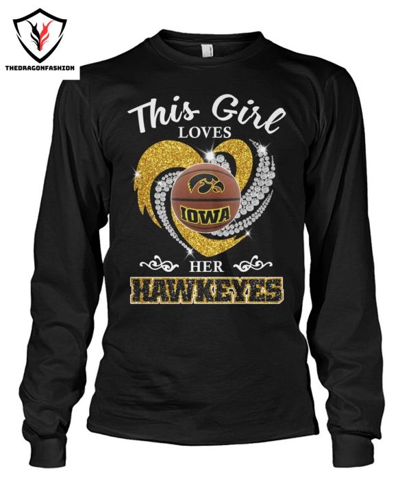 This Girl Loves Her Iowa Hawkeyes T-Shirt