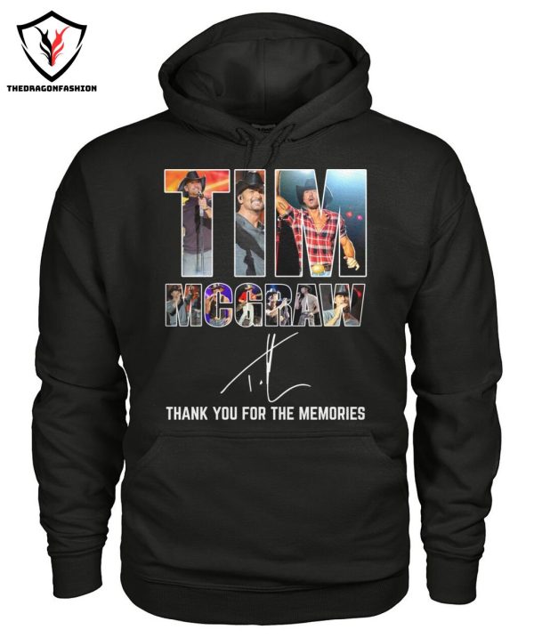 Tim McGraw Signature Thank You For The Memories T-Shirt