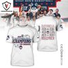 2024 SEC Tournament Champion Auburn Tigers 3D T-Shirt