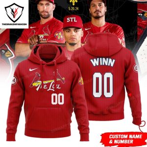 2024 Perosnalized St. Louis Cardinals Design Hoodie