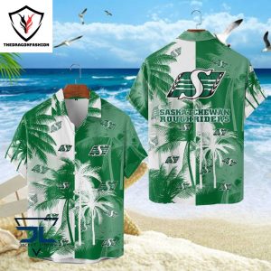 Saskatchewan Roughriders Tropical Hawaiian Shirt