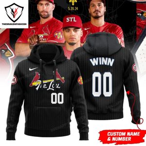 St. Louis Cardinals City Connect Black Hoodie