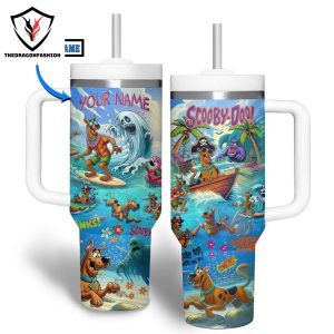 Scooby-Doo Where Are You Tumbler With Handle And Straw