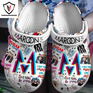 Maroon 5 She Will Be Loved Crocs