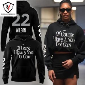 Wilson 22 Of Couse I Have A Shoe Dot Com Hoodie