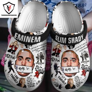 The Real Slim Shady Eminem Design Crocs