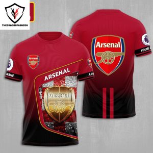 Personalized Arsenal Logo Design 3D T-Shirt