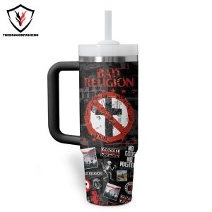 Bad Religion How Could Hell Be Any Worse Tumbler With Handle And Straw