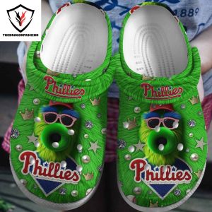 Philadelphia Phillies The Grinch Design Crocs