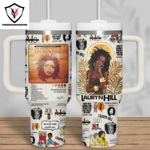 Lauryn Hill The Miseducation Of Lauryn Hill Tumbler With Handle And Straw