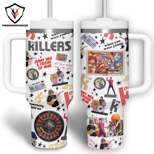 The Killer Jenny Was A Friend Of Mine Tumbler With Handle And Straw