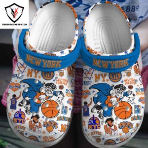 New York Knicks New York Forever Take Your Shot Design Crocs