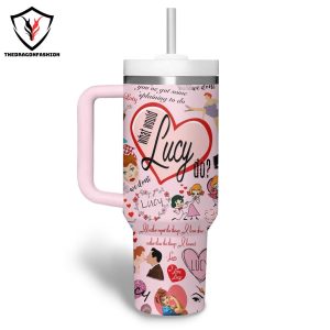 This Is My Watching Cup I Love Lucy Tumbler With Handle And Straw