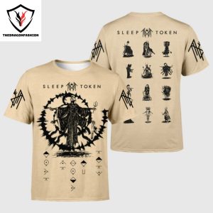 Sleep Token Rock Band Special Design 3D T-Shirt