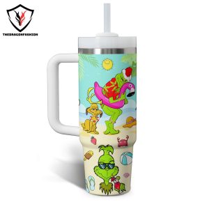 How The GrinchStole Summer Tumbler With Handle And Straw