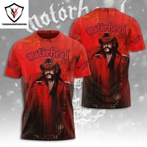 Motorhead Special Design Red 3D T-Shirt