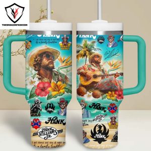 Hank Williams Jr Tumbler With Handle And Straw