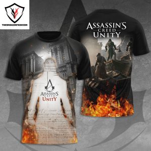 Assassin’s Creed Unity Design 3D T-Shirt