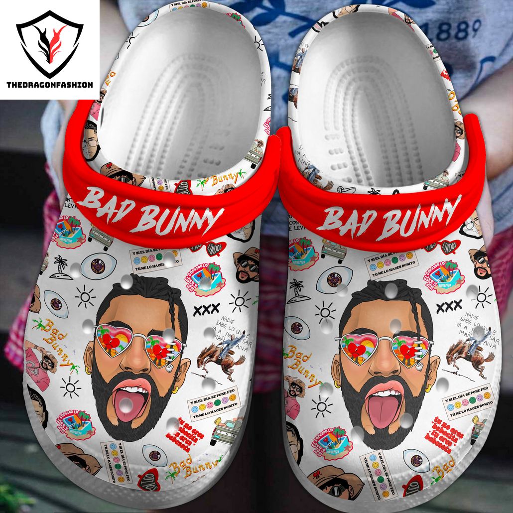 Bad Bunny Summer Design Crocs