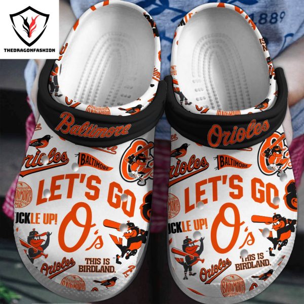 Baltimore Orioles Let Go This Is Birdland Crocs