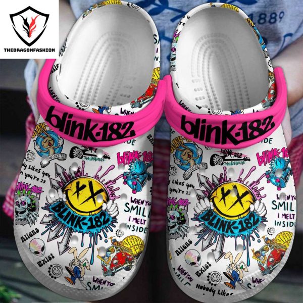 Blink 182 When You Smile I Melt Inside Crocs