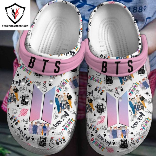 BTS Light It Up Like Dynamite Crocs