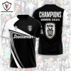PAOK FC Champions Greek 2024 Design 3D T-Shirt