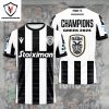 Champions Greek 2024 PAOK FC Design Black 3D T-Shirt
