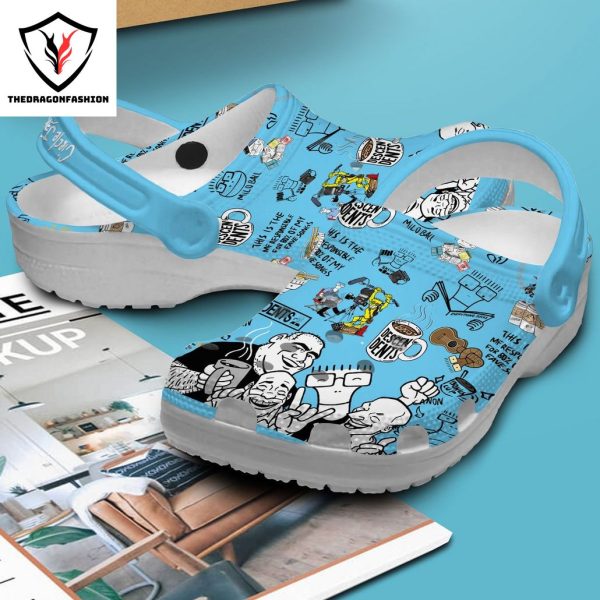 Descendents Circle Jerks Design Blue Crocs