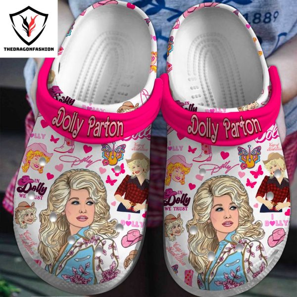 Dolly Parton In Dolly We Trust Design Crocs