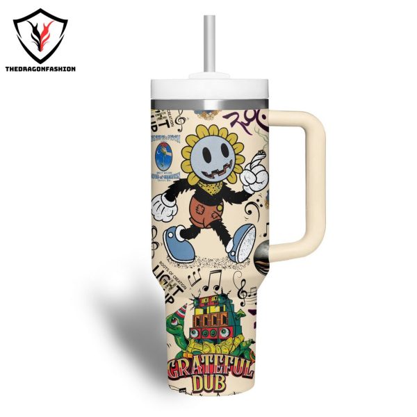 Dub Free Or Die Roots Of Creation Tumbler With Handle And Straw