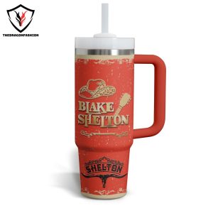 Blake Shelton Country Music Legend Tumbler With Handle And Straw