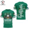 Eastern Conference Champions Boston Celtics Black 3D T-Shirt