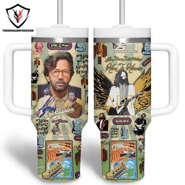 Eric Clapton Slowhand Tumbler With Handle And Straw
