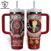 Van Halen I Get Up And Nothing Gets Me Down Tumbler With Handle And Straw