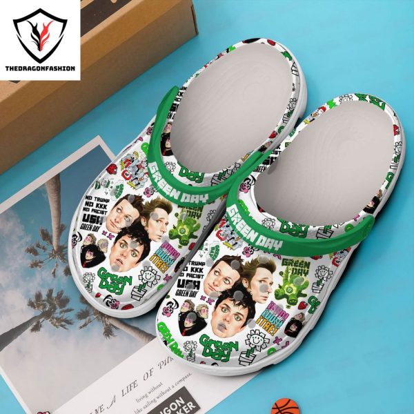 Green Day Design Crocs