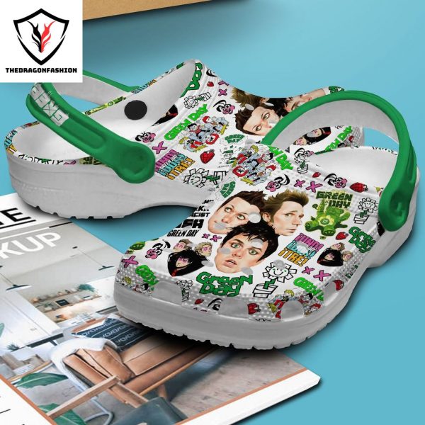 Green Day Design Crocs