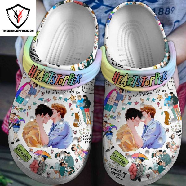 Heartstopper Top Secret Gay Agenda Crocs