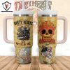 Jimmy Buffet Island Time Tumbler With Handle And Straw