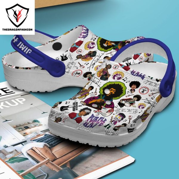 Jimi Hendrix Purple Haze Crocs