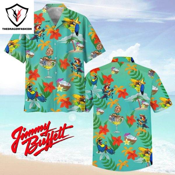 Jimmy Buffett Summer Tropical Hawaiian Shirt
