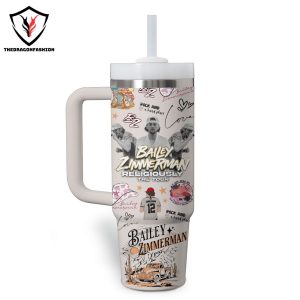 Bailey Zimmerman Religiously The Tour Tumbler With Handle And Straw