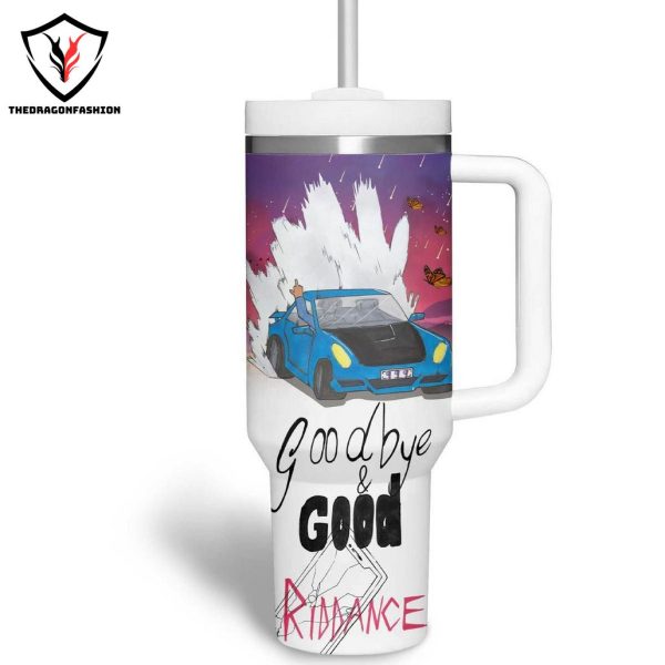 Juice WRLD Legends Never Die Tumbler With Handle And Straw