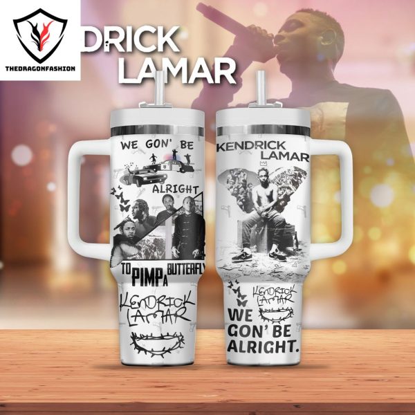 Kendrick Lamar To Pimp A Butterfly Tumbler With Handle And Straw