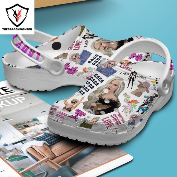 Lady Gaga I Want Your Stupid Love Design Crocs