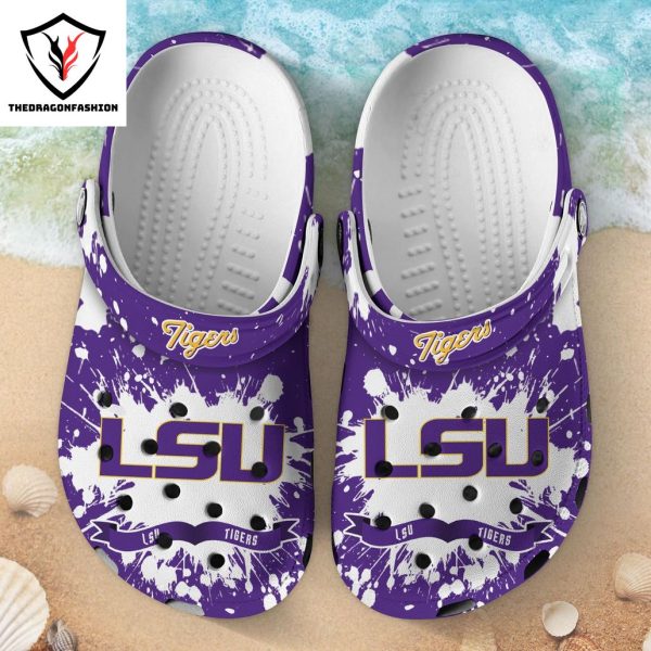 LSU Tigers Design Crocs