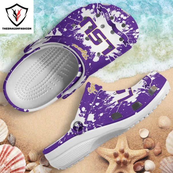 LSU Tigers Design Crocs