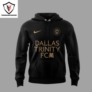 Dallas Trinity FC Design Black Hoodie