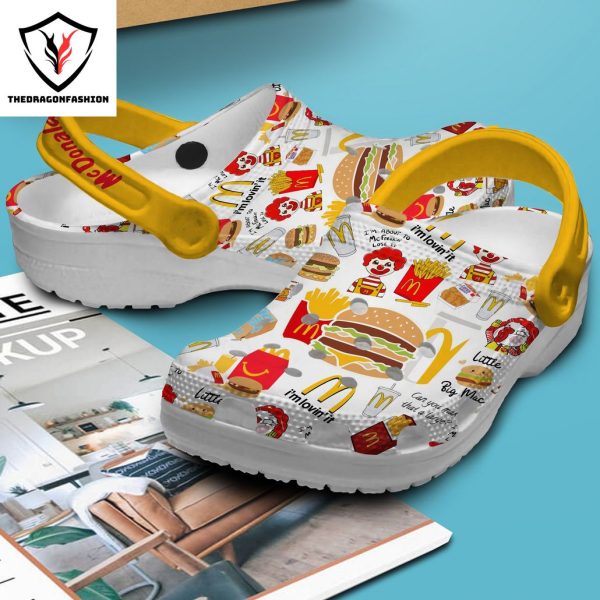 Mc Donald Im Lovin It Design Crocs