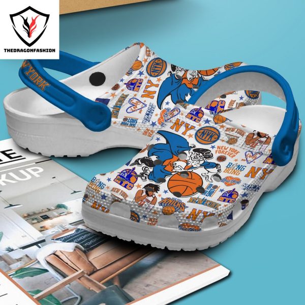 New York Knicks New York Forever Take Your Shot Design Crocs